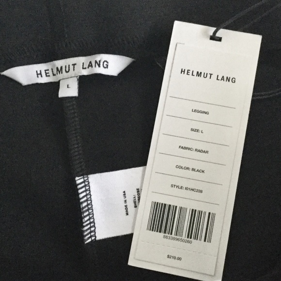 3X HOST PICK Helmut Lang Black Leggings - Picture 5 of 7